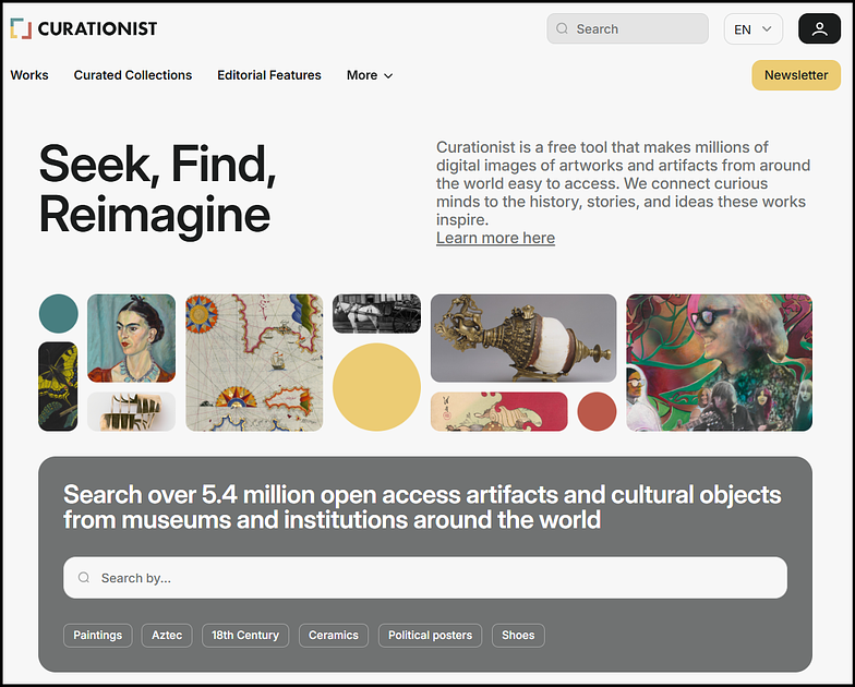 Interesting sites - Curationist.org